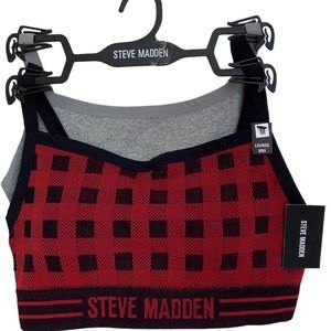 Steve Madden Lounge Bra Set of Two
